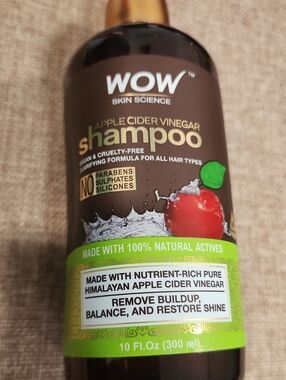 WOW Skin Science Apple Cider Vinegar Shampoo